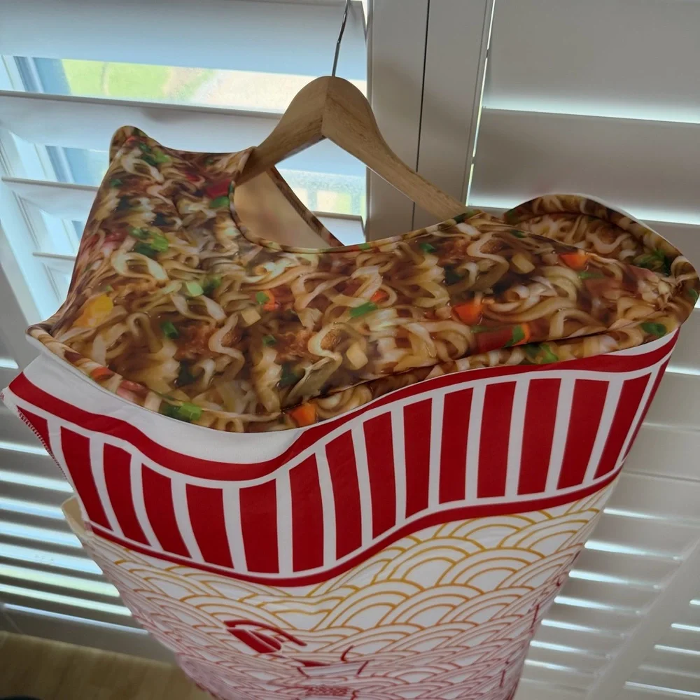 Spirit Halloween Adult Lucky Noodles Costume - Picture 8 of 10